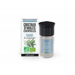 CRISTAUX D'HUILES ESSENTIELLES SAUGE - AROMANDISE 