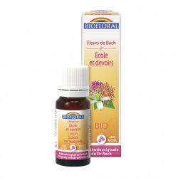 Complexe Enfant de Fleurs de Bach BIO - Ecoles et devoirs (N°34) - Granules 10ml - Biofloral
