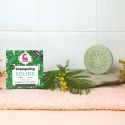 Shampoo solido per capelli grassi - Argilla verde e spirulina - 70g - Lamazuna
