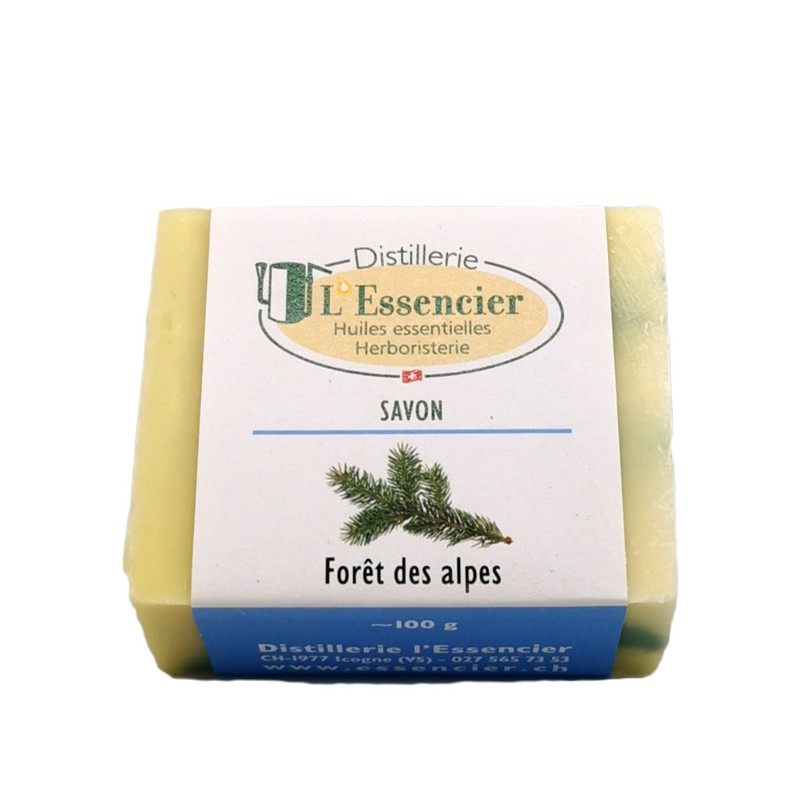 Handgemachte Seife aus dem Wallis - Alpenwald - 100g - L'essencier