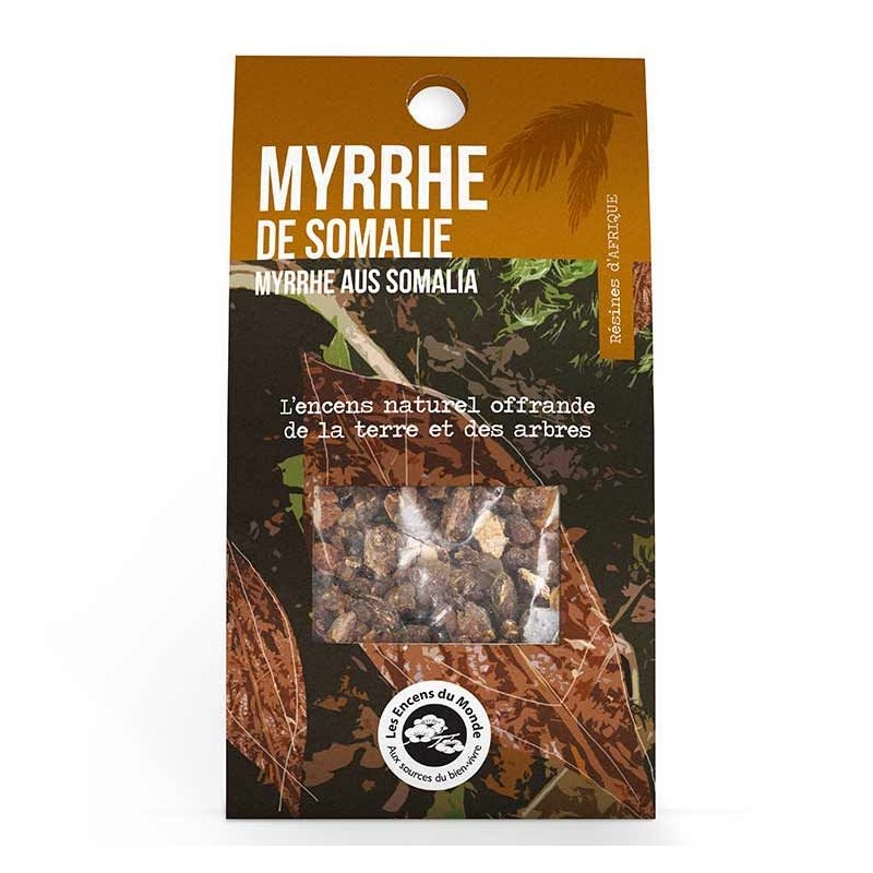 Résine Myrrhe de Somalie (encens naturel) - 40g - Les encens du monde