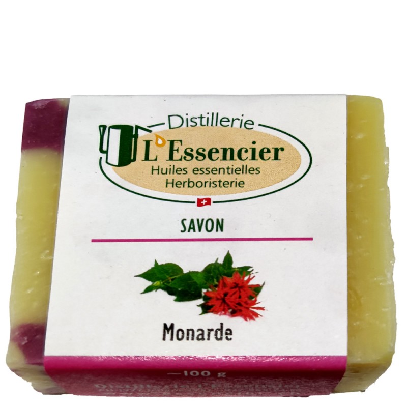 Handgemachte Seife aus dem Wallis - Monarde - 100g - L'essencier