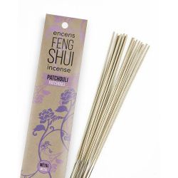 Natürliche Feng-Shui Räucherstäbchen - Metallelement, Patchouli - 20 x 30 min. - Les encens du monde