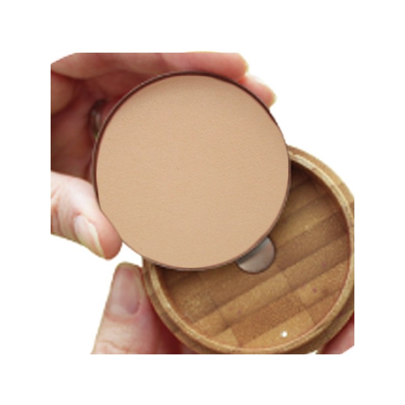 Poudre Compacte Visage - Brun beige - Zao Make-up