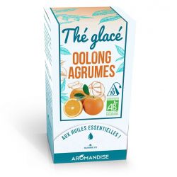 Tè freddo, Tè verde blu Oolong con agrumi - 10 bustine - Aromandise