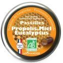 Pastilles artisanales du Languedoc, au Propolis et Eucalyptus - 45g - Aromandise