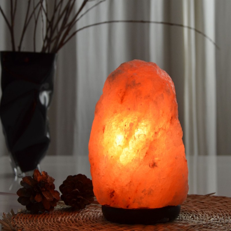 Himalaya-Salzkristall-Lampe, 4 bis 6 kg - ZEN'Arôme