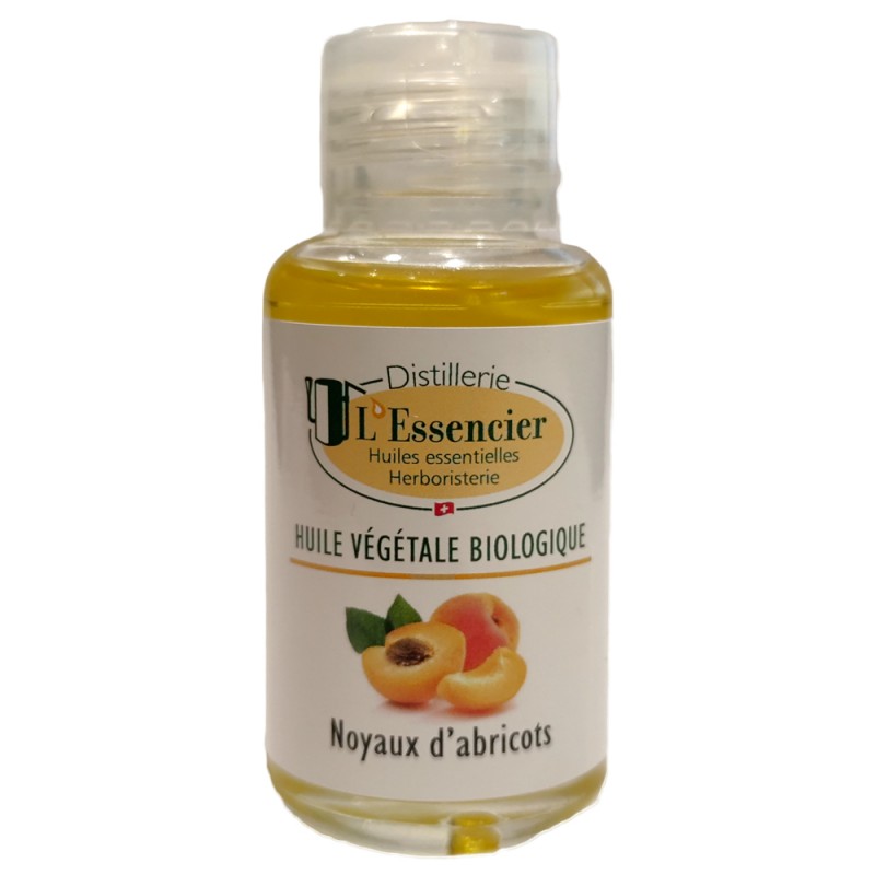 Olio di nocciolo di albicocca biologico - 50ml - L'essencier