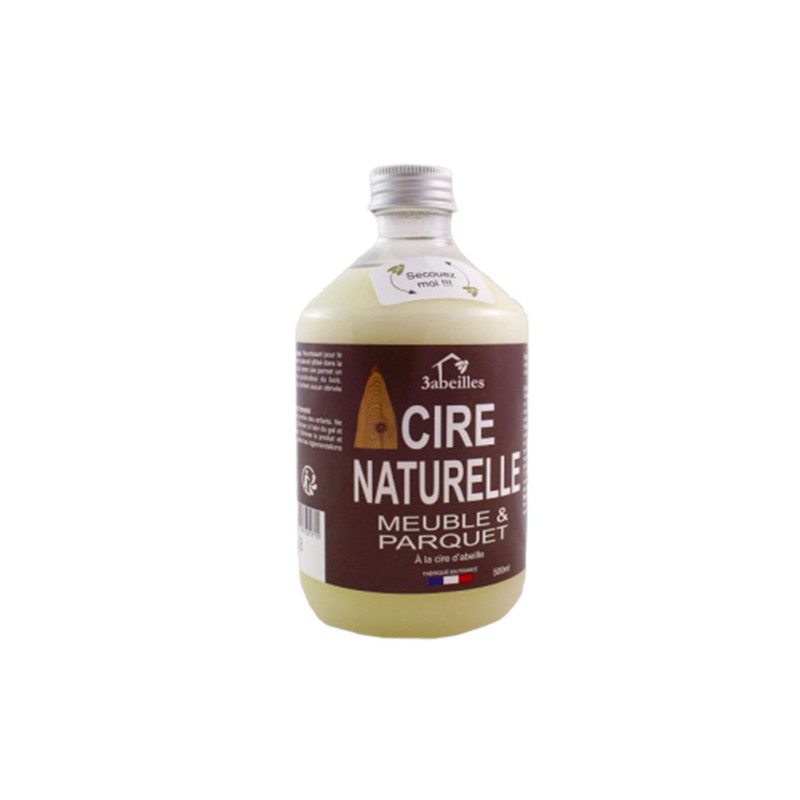 Cera liquida naturale per mobili - 500ml - 3 Api