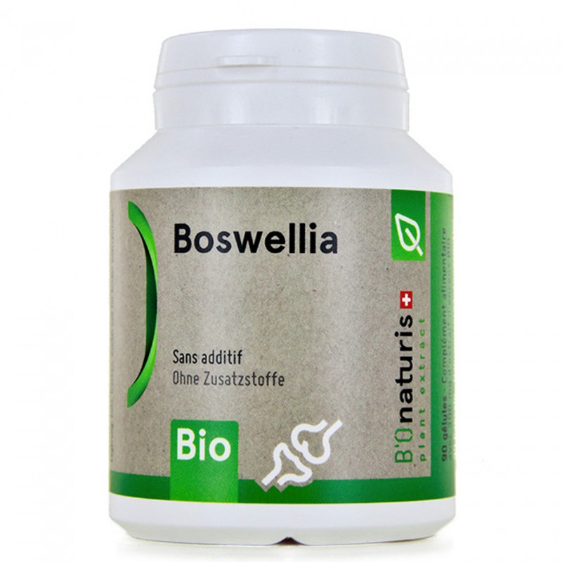 Boswellia BIO, natürlicher Entzündungshemmer - 90 Kapseln - BIOnaturis