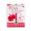 Sachet parfumé, 100% naturel et Fairtrade, Rose de Bengale - 15g - Les encens du monde