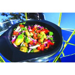 Cocotte noire en acier émaillé, adaptée à la cuisson solaire - 800g, 2,5 litres - POT COOKUP - Brother Solar