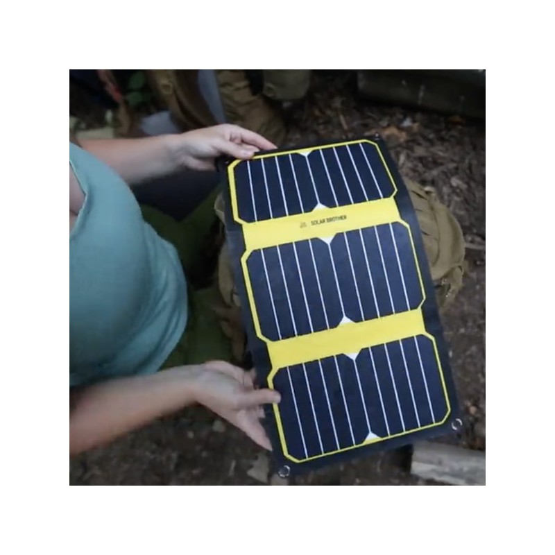 Chargeur solaire à haut rendement - Robuste, pliable & Waterproof - SUNMOOVE 16W - Brother Solar