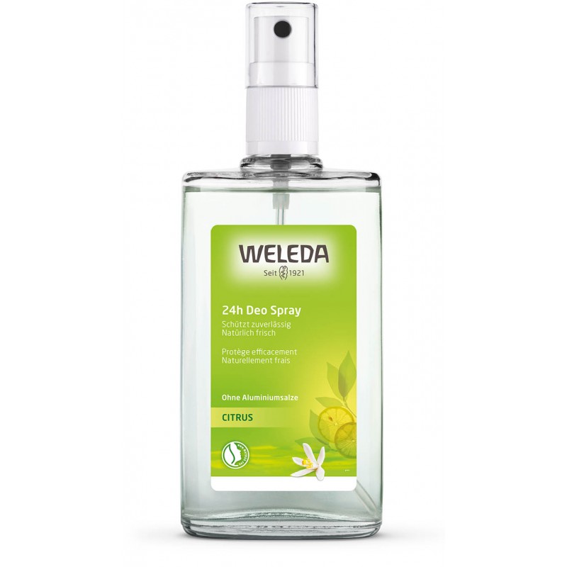 Déodorant 24H en spray au Citrus - 100ml - Weleda