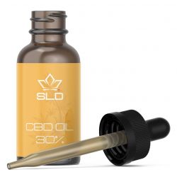 Huile de CBD 30% certifiée BIO et cultivée en Valais, Full Spectrum - 10ml - La Salade