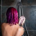 Festes Shampoo für gefärbtes Haar (ohne ätherische Öle) - Kirschöl - 70g - Lamazuna