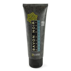 Schwarze Bio-Kosmetikseife "Pure Olive & Eukalyptus" (in Paste) - 200g - Karawan
