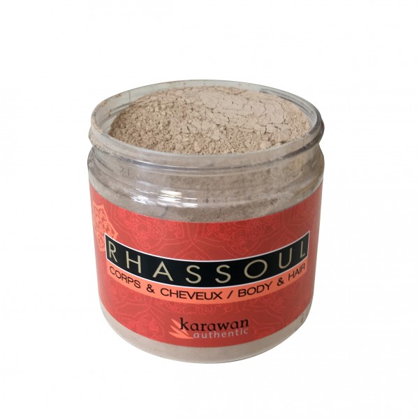 Polvere di rhassoul per corpo e capelli - 1kg sfuso - Karawan