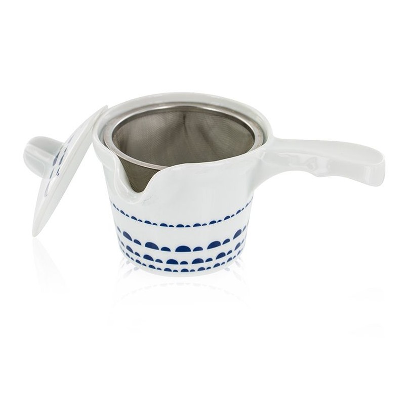 Théière en porcelaine, KYOTO, avec filtre inox - 0,25 litre - Aromandise