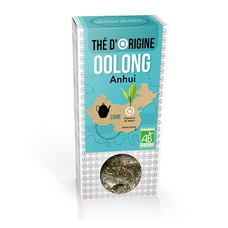 Blau-grüner Tee Oolong BIO aus China - 40g - Aromandise