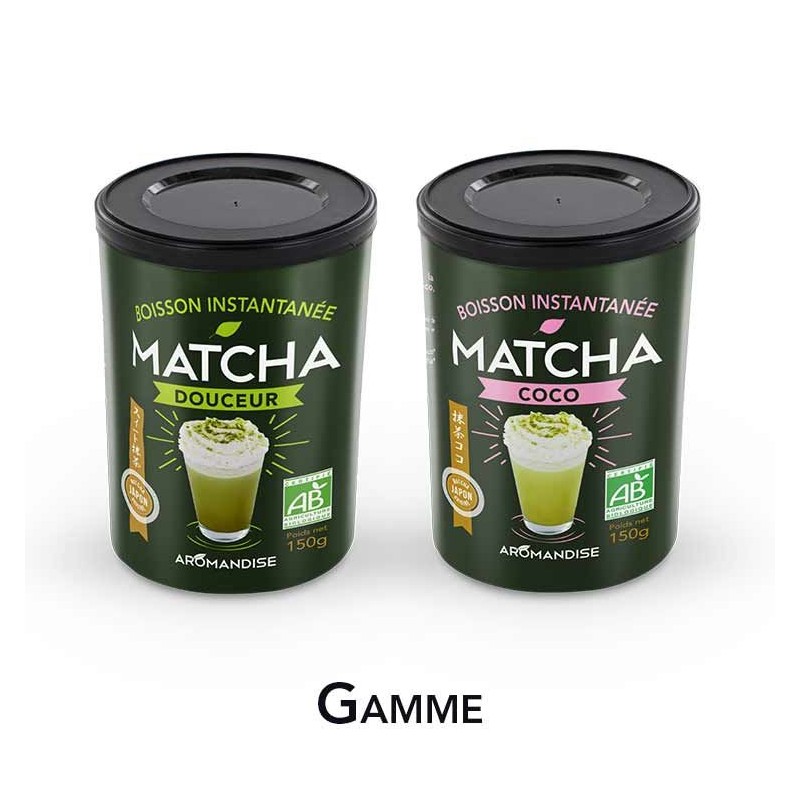 Bevanda istantanea, Matcha " Dolcezza" Biologico - 100g - Aromandise