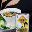 Salsa quadrata Bio, Curry Vert Thai  - 90g, 5 porzioni - Aromandise