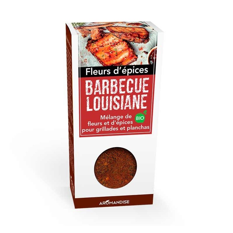 Fleurs d'épices BIO, Barbecue Louisiane - 42g - Aromandise