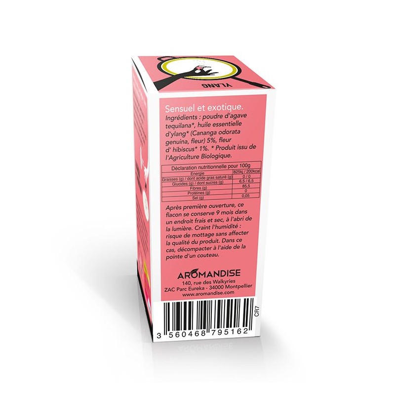 Cristalli di olio essenziale biologico per cucinare, Ylang - 10g - Aromandise
