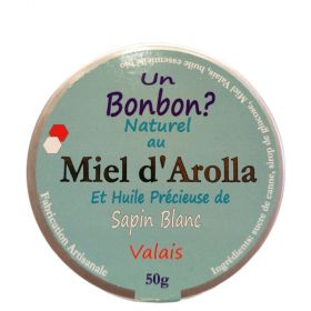 Bonbons au miel du Valais - Sapin blanc - 50g - L'essencier (Les miels de Laure)