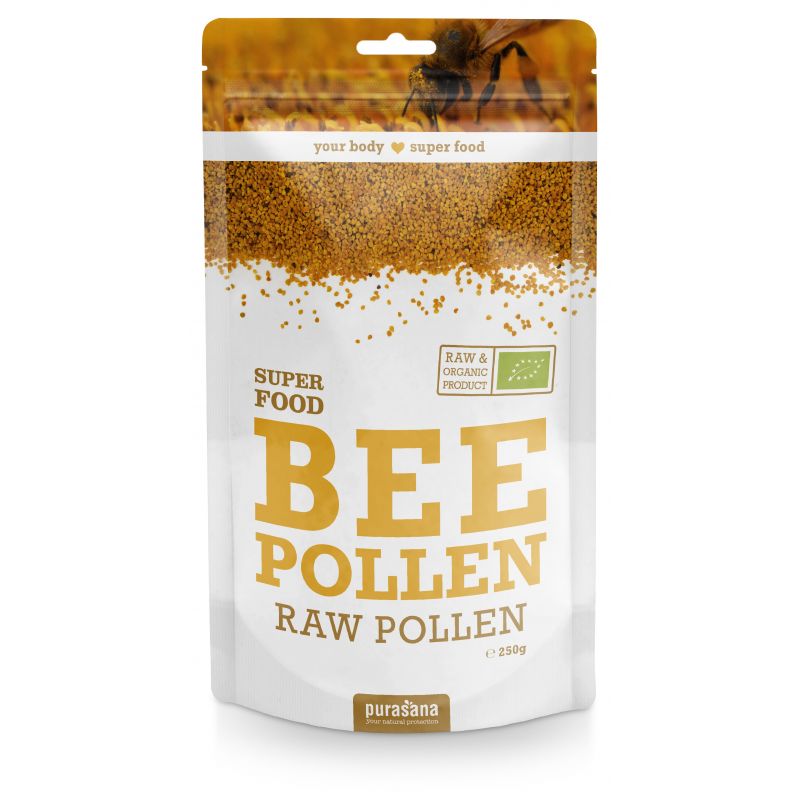 Granules de pollen d'abeilles Bio - 250g - Purasana 