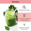 Green mix BIO en poudre (Chlorella, spiruline, blé & orge) - 200g - Purasana