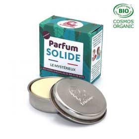 Parfum Solide BIO et rechargeable - Le Mystérieux - 20ml (Complet) - Lamazuna