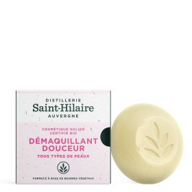 Detergente solido biologico delicato, 100% naturale e arricchito con burri vegetali - 50g - Saint-Hilaire