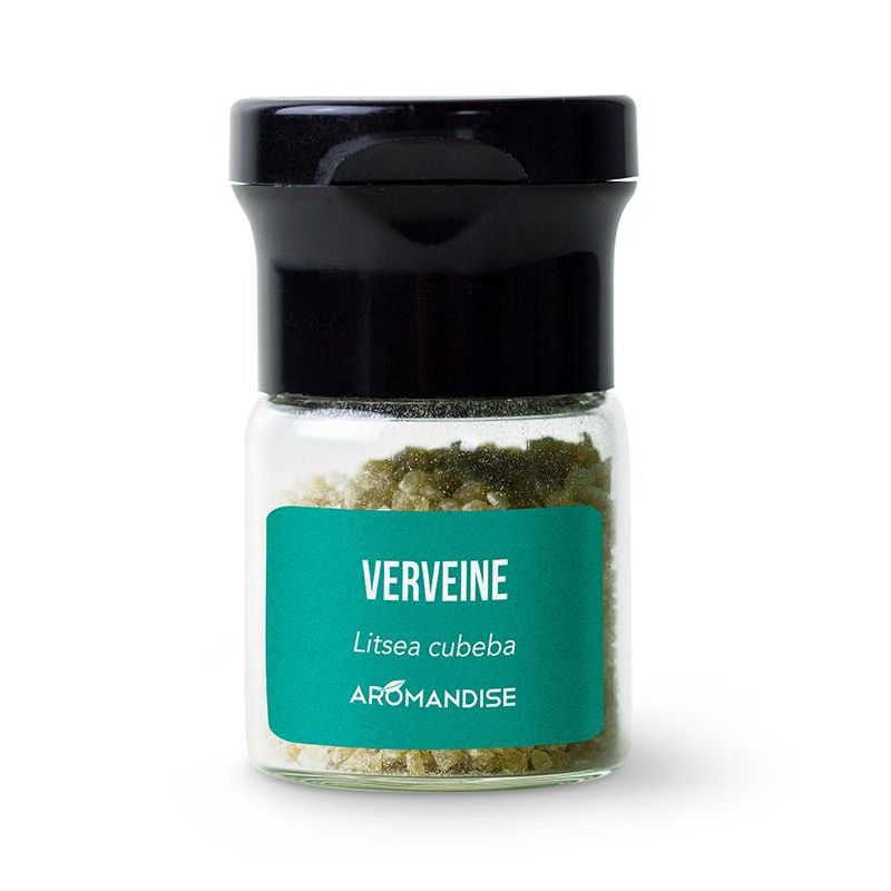 Cristalli di olio essenziale biologico per cucinare, Verbena - 10g - Aromandise