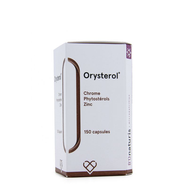 ORYSTEROL, Cholesterin, Blutzucker & Oxidativer Stress - 150 Kapseln (474mg) - BIOnaturis