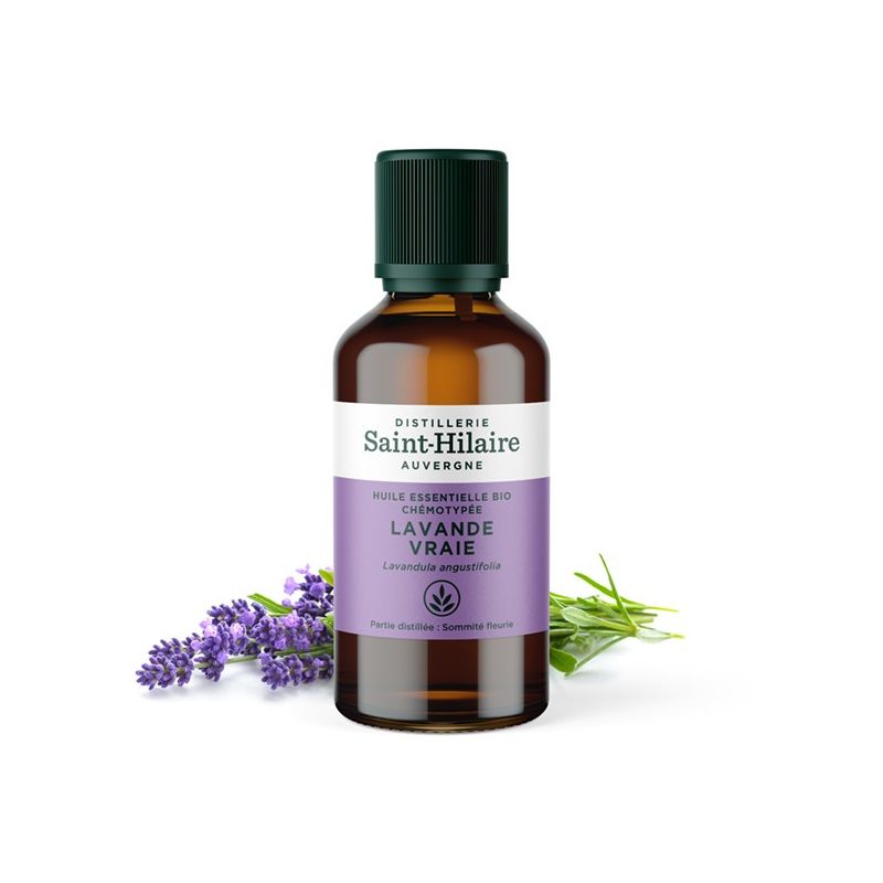 Lavendel echt ätherisches Öl - 50ml - De Saint Hilaire