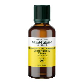 Huile essentielle BIO de Citron Zeste - 50ml - De Saint Hilaire