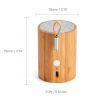 Bluetooth-Lautsprecher Drum + Öko-Lampe aus Bambus - Gingko Design