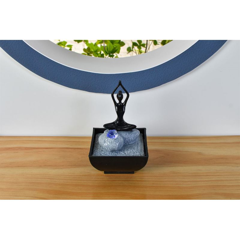 Fontaine à eau - "Yoga 2" (avec éclairage LED) - Zen'Light