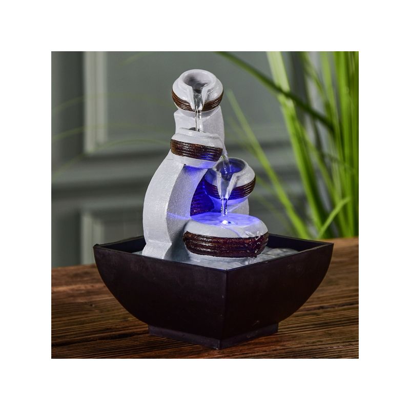 Fontaine à eau - "Kara" (avec éclairage LED)- Zen'Light