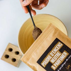 Neutrales Pulver zum Parfümieren für Räucherstäbchen zum Selbermachen (DIY), 100% natürlich - 100g - Aromandise