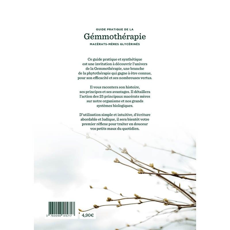 Libro, Guida pratica alla gemmoterapia (in francese), 25 gemme - 40 pagine - Saint-Hilaire