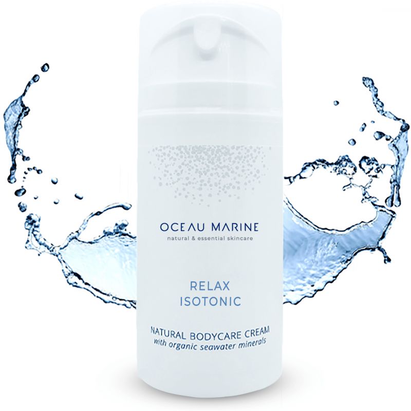 Relax Isotonico, crema remineralizzante all'acqua di mare per il comfort della pelle - 100ml - Oceau Marine