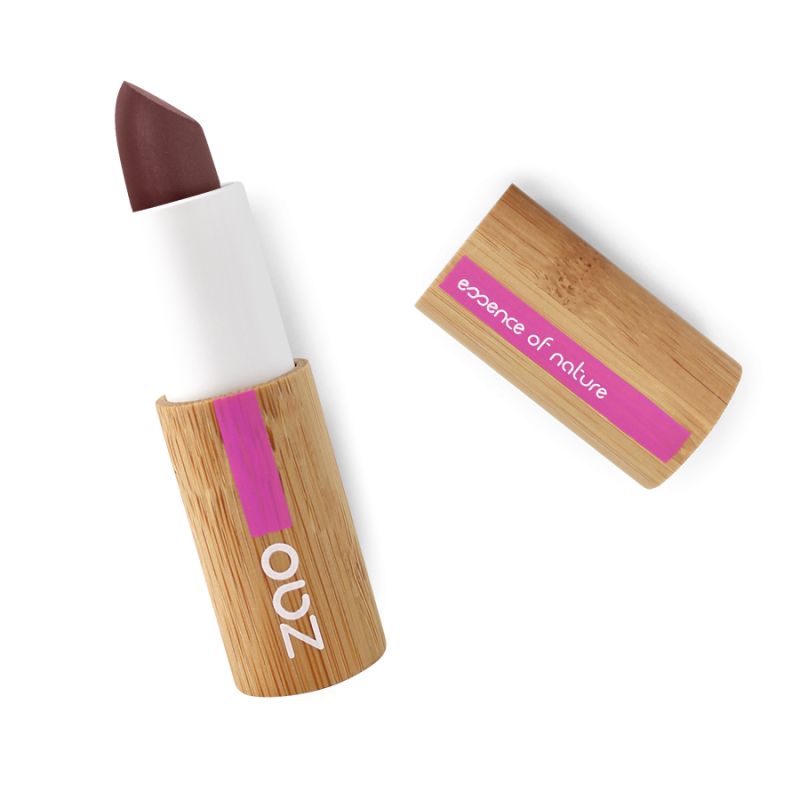 Rouge à Lèvres "Classic" - 100% naturel, Bio & Vegan - N°468, Prune - Zao