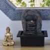 Fontaine à eau - "Zen Dao" (avec bouddha & éclairage LED) - Zen'Light