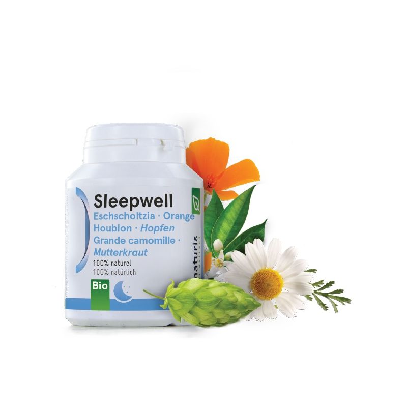 Sleepwell pour un sommeil paisible et naturel - 60 gélules - BIOnaturis