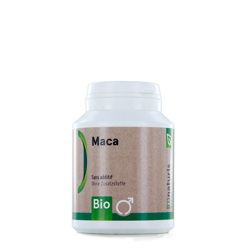 Olio di maca biologico, energia dalle Ande - 120 capsule (350 mg) - BIOnaturis