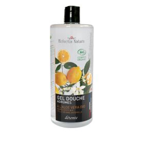 FAIRE - Gel douche BIO à l'Aloe vera, Agrumes - 1000ml - Helvetia Natura