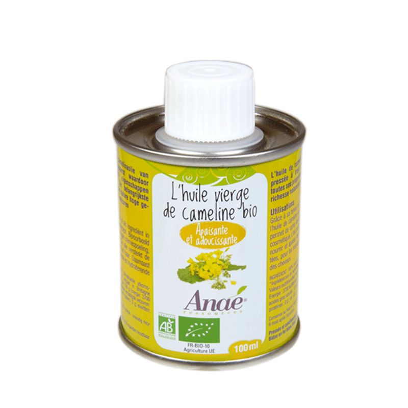Bio-Jungfern-Leinöl für Ernährung & Kosmetik - 100ml - Anaé