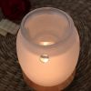 Duftbrenner mit Kerze aus Glas und Holz, Serie Inspiration SIETE - ZEN'Arôme